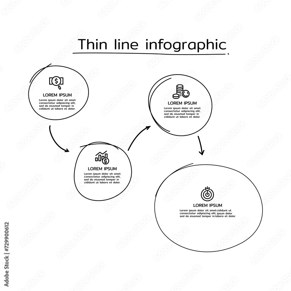 Vector Infographic label design with icons and 4 options or steps. Infographics for business concept. Can be used for presentations banner, workflow layout, process diagram, flow chart, info graph Vector Infographic label design with icons and 4 options or steps. Infographics for business concept. Can be used for presentations banner, workflow layout, process diagram, flow chart, info graph