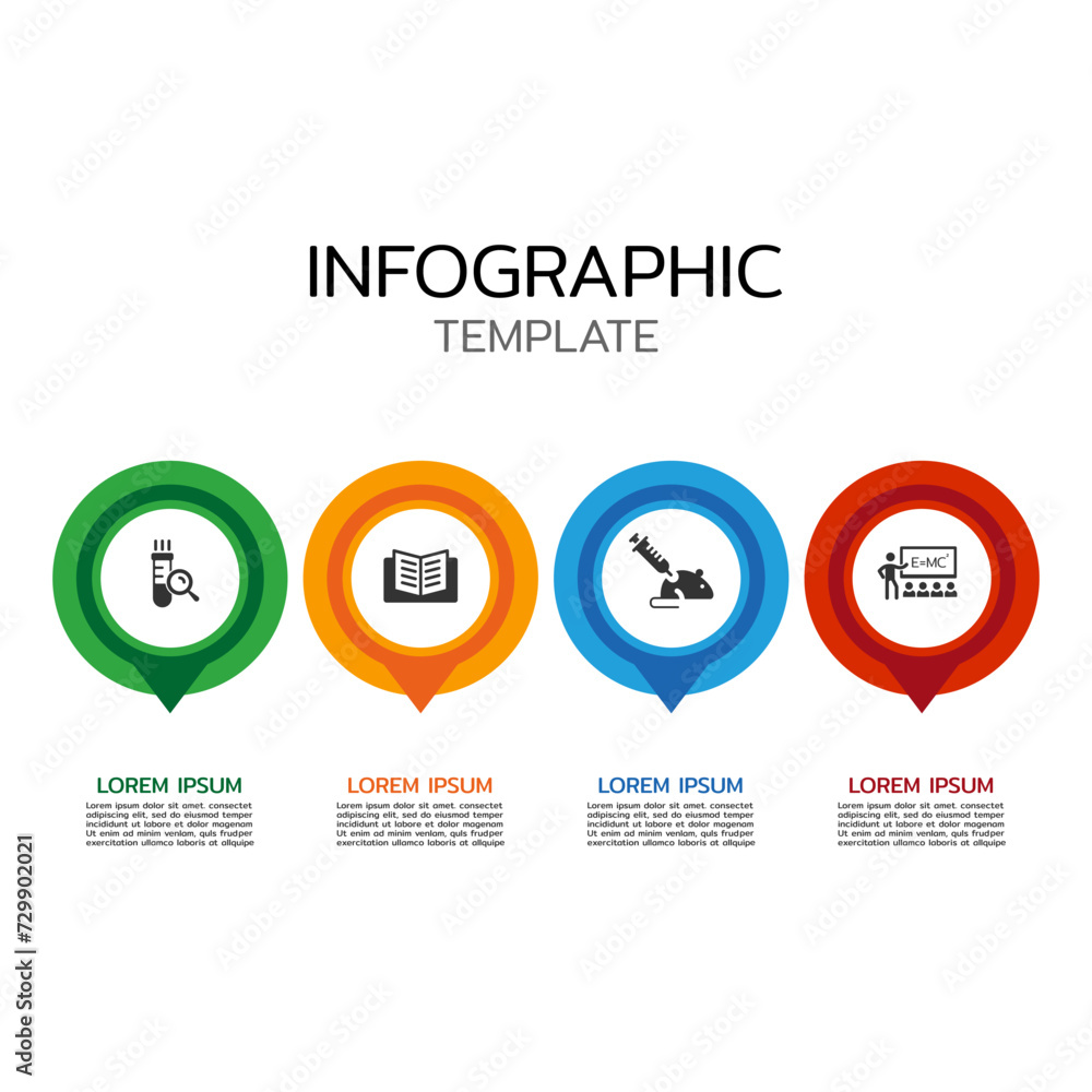 Vector Infographic label design with icons and 4 options or steps. Infographics for business concept. Can be used for presentations banner, workflow layout, process diagram, flow chart, info graph Vector Infographic label design with icons and 4 options or steps. Infographics for business concept. Can be used for presentations banner, workflow layout, process diagram, flow chart, info graph