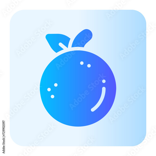 tangerine gradient icon