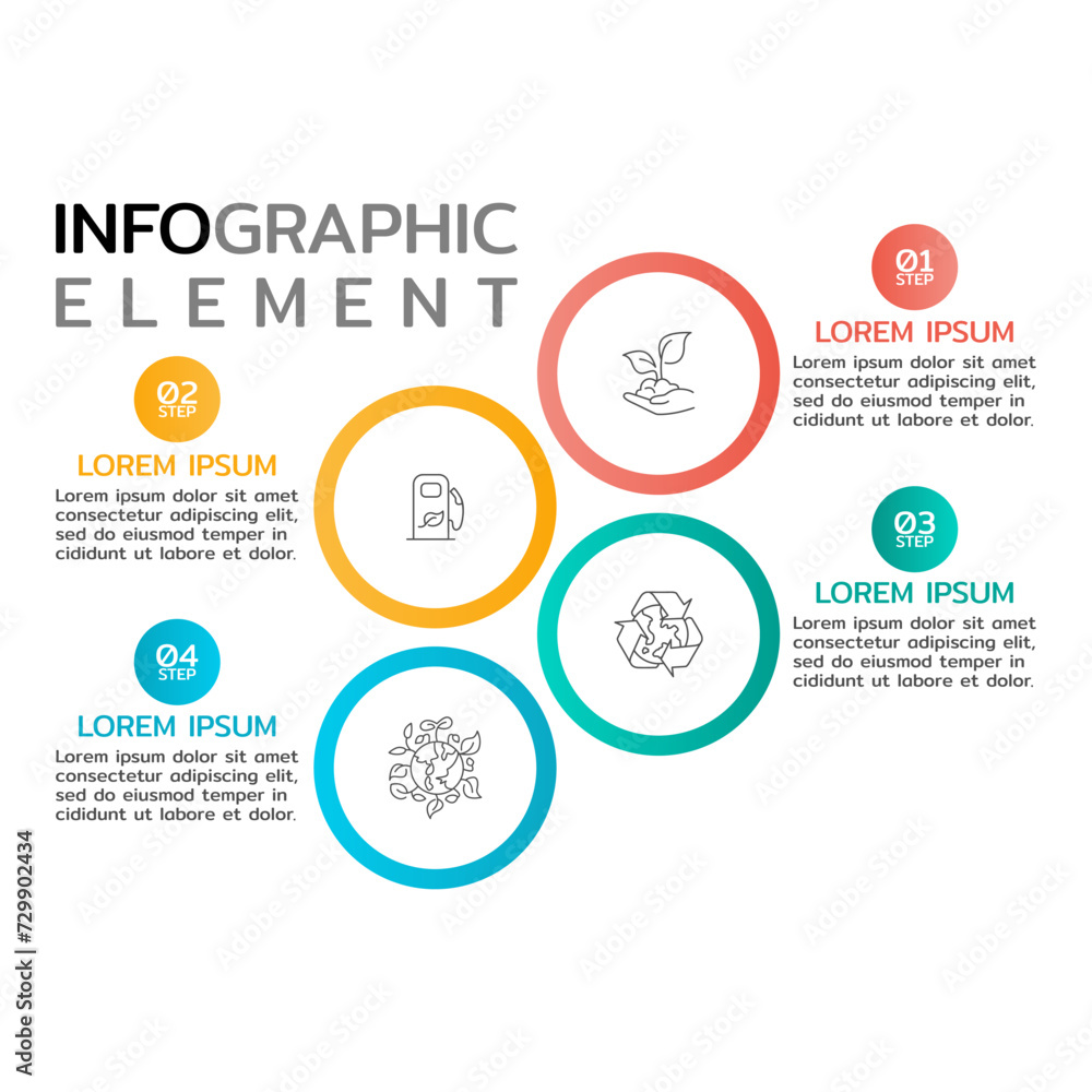 Vector Infographic label design with icons and 4 options or steps. Infographics for business concept. Can be used for presentations banner, workflow layout, process diagram, flow chart, info graph Vector Infographic label design with icons and 4 options or steps. Infographics for business concept. Can be used for presentations banner, workflow layout, process diagram, flow chart, info graph
