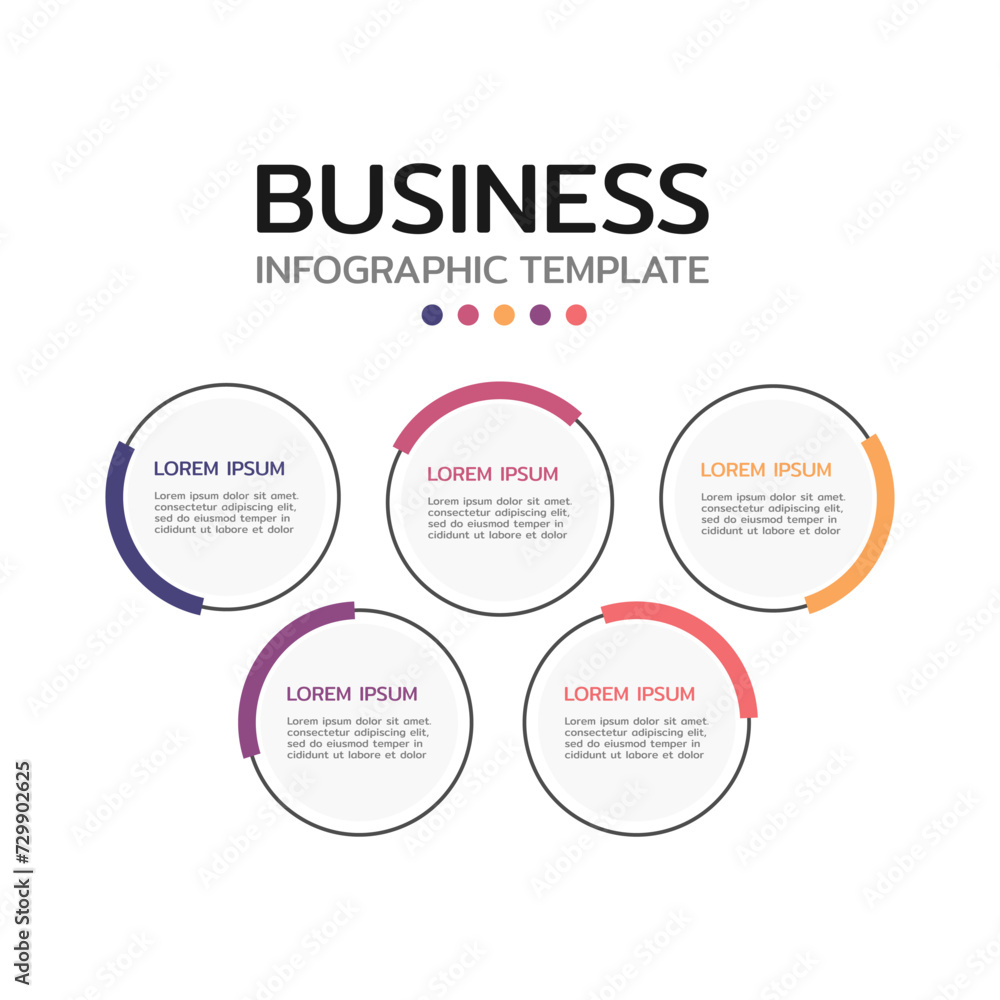 Modern infographic template. concept 4 option with icons for Financial business. Modern infographic template. concept 4 option with icons for Financial business.