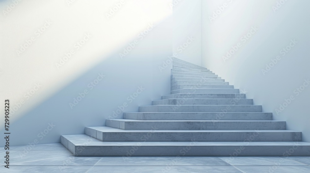 An abstract stairway leading upwards, symbolizing personal and academic growth An abstract stairway leading upwards, symbolizing personal and academic growth