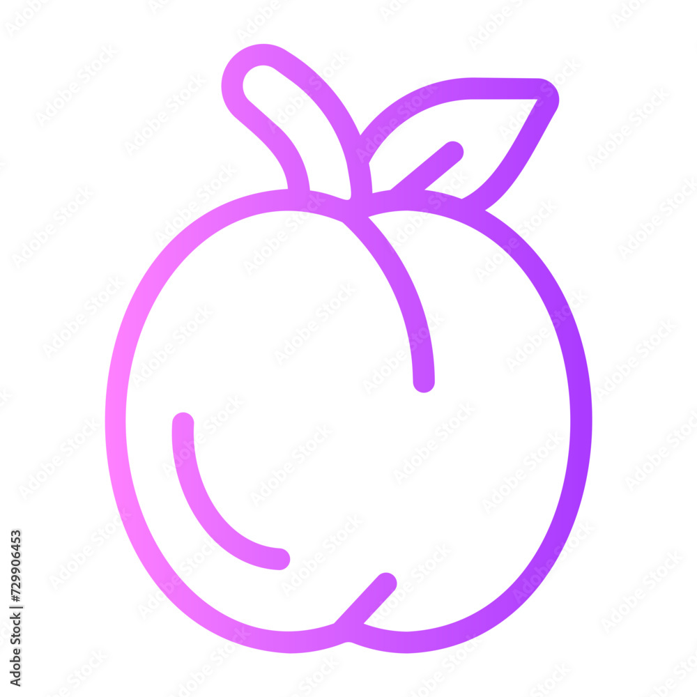 plum gradient icon
