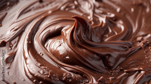 Abstract art of melting chocolate, ideal for showcasing dessert creations
