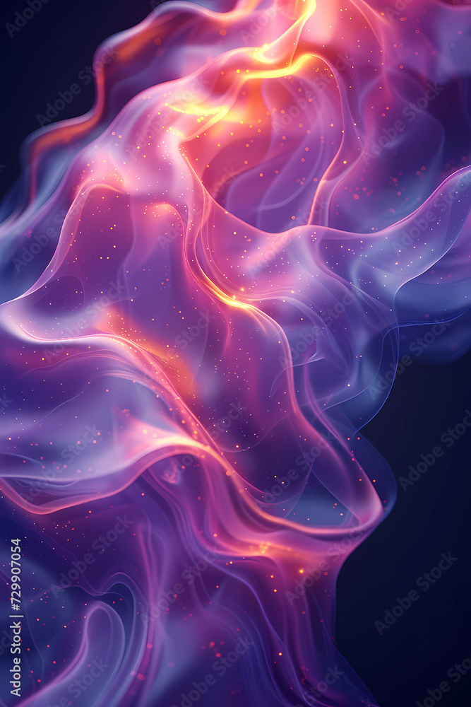 Holo Fluid Smooth Gradient background