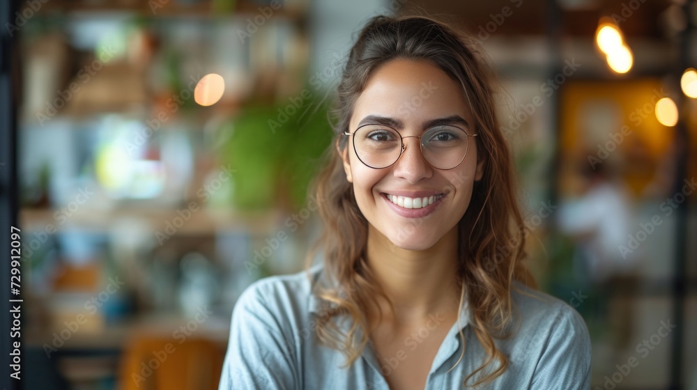 Creative Designer: A designer's smile is a testament to their artistic ingenuity and innovative design solutions Creative Designer: A designer's smile is a testament to their artistic ingenuity and innovative design solutions