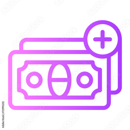 payment gradient icon