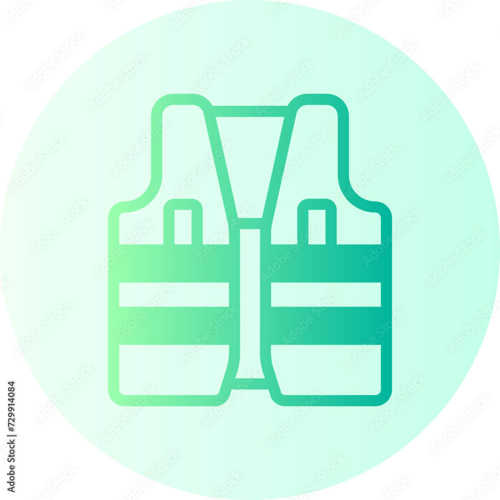 vest gradient icon vest gradient icon