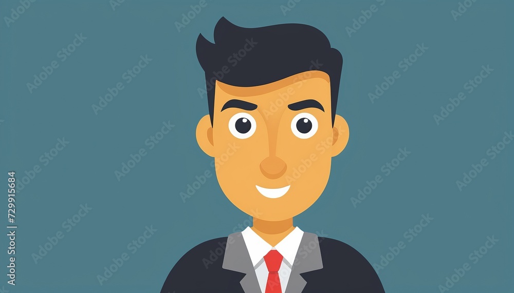 Business Concept: Surprised Businessman Icon Illustration” Business Concept: Surprised Businessman Icon Illustration”