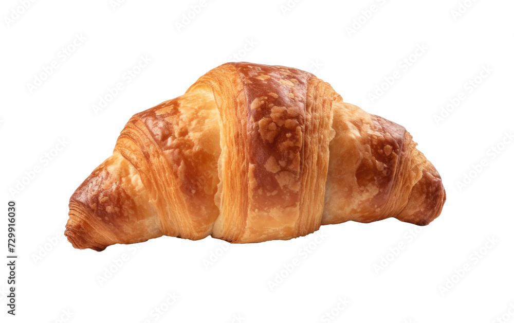 Start Your Day with the Decadence of a Freshly Baked Croissant Pastry on a White or Clear Surface PNG Transparent Background. Start Your Day with the Decadence of a Freshly Baked Croissant Pastry on a White or Clear Surface PNG Transparent Background.