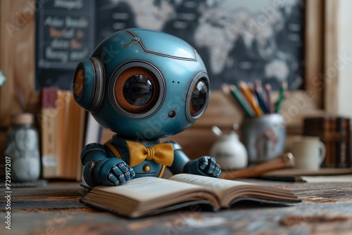Robo-Bowtie A Futuristic Reading Companion Generative AI