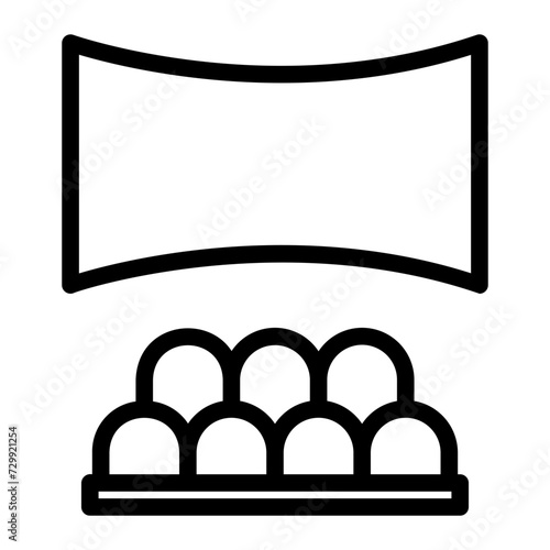 theater line icon