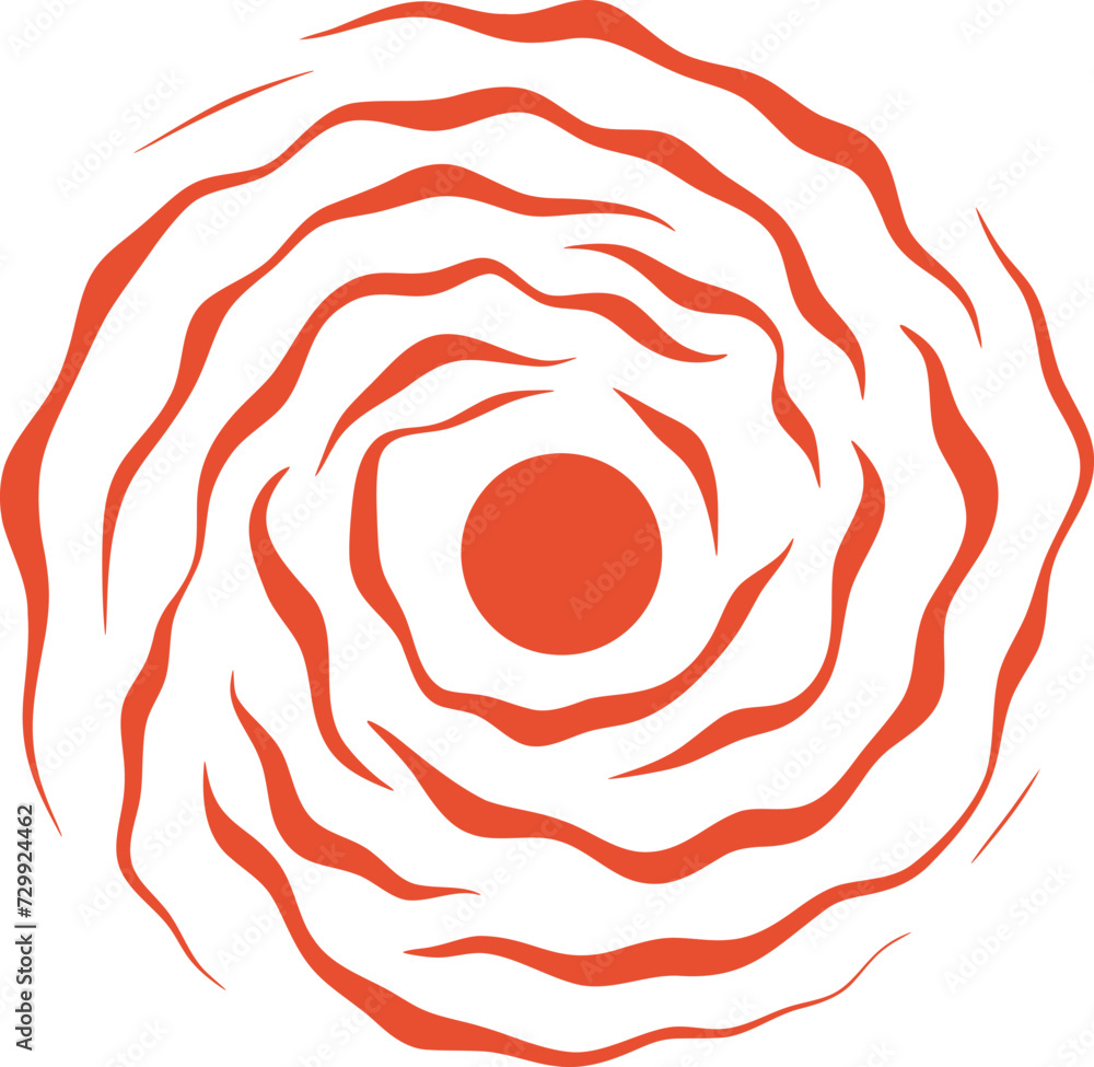 Spiral shape illustration. Circle swirl pattern design element Spiral shape illustration. Circle swirl pattern design element