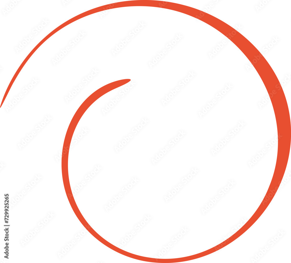 Spiral shape illustration. Circle swirl pattern design element Spiral shape illustration. Circle swirl pattern design element