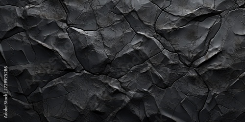 A detailed shot showcasing the textures and details of a rock wall up close.