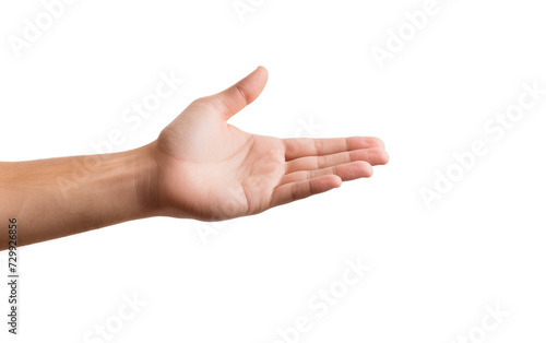 Wallpaper Mural A Man Hand Having Five Fingers, A Symbol of Determination and Action on a White or Clear Surface PNG Transparent Background. Torontodigital.ca