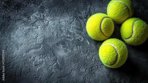 Tennis Elegance: Crisp lines and tennis ball motifs exude the grace and preci...