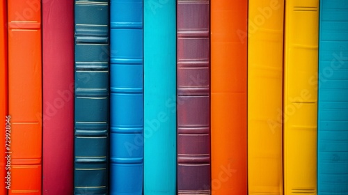 Scholarly Spectrum: An array of vibrant colors symbolizing diverse fields of ...