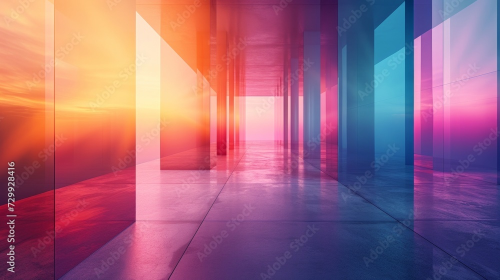 Parallel Realities: Geometric shapes repeat infinitely, suggesting the existence of multiple dimensions beyond our own Parallel Realities: Geometric shapes repeat infinitely, suggesting the existence of multiple dimensions beyond our own