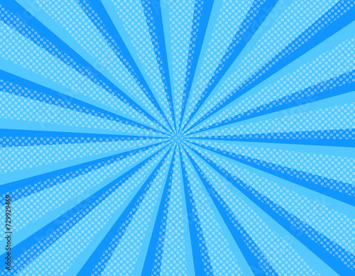 アメコミ風なフレーム背景素材　1