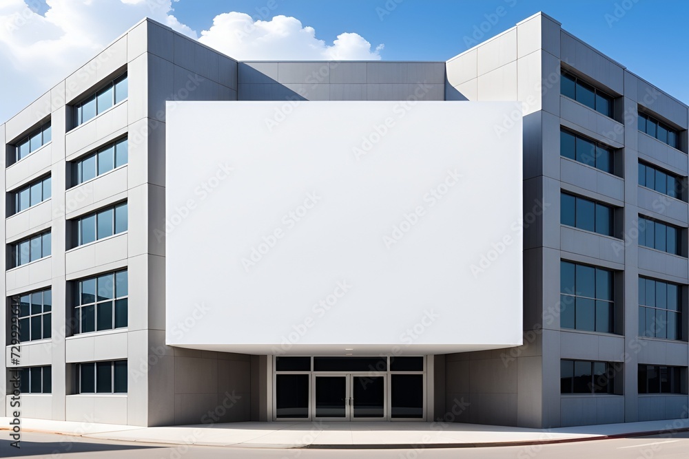 Close-up of a modern building facade Close-up of a modern building facade