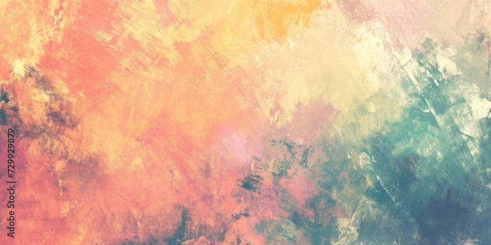 Abstract pastel watercolor background with a blend of colorful swirls and brush strokes. Abstract pastel watercolor background with a blend of colorful swirls and brush strokes.