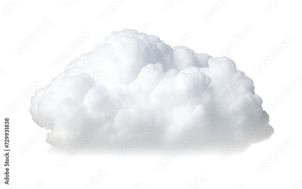 A Lone White Cloud Meandering Through the Open Canopy of the Blue Sky on a White or Clear Surface PNG Transparent Background. A Lone White Cloud Meandering Through the Open Canopy of the Blue Sky on a White or Clear Surface PNG Transparent Background.