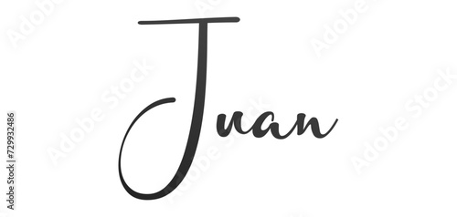 Juan - black color - name written - ideal for websites,, presentations, greetings, banners, cards, books, t-shirt, sweatshirt, prints, cricut, silhouette, sublimation

Lingua parole chiave: Italiano photo