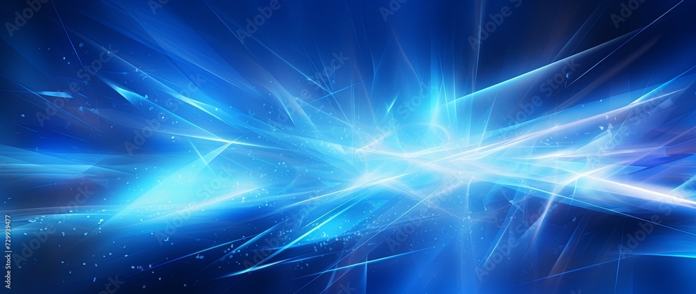 an abstract background with blue lights and blue electricity an abstract background with blue lights and blue electricity