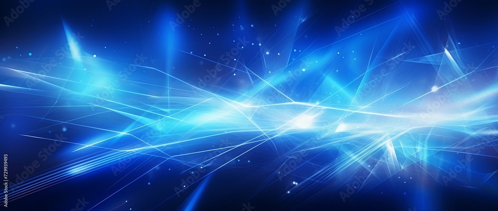 an abstract background with blue lights and blue electricity an abstract background with blue lights and blue electricity