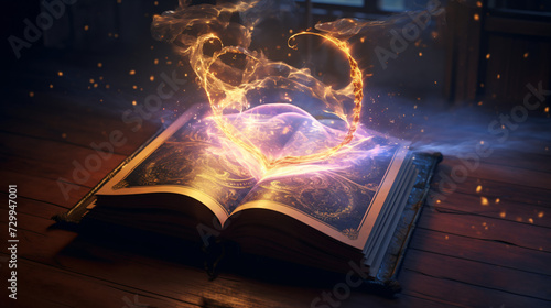 Closed Book with magic powers