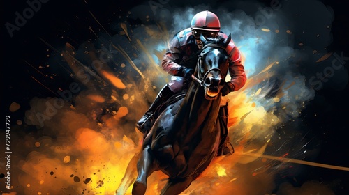 Racing Horse