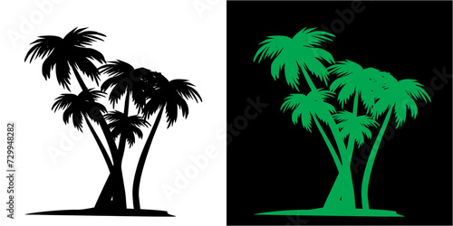 palm tree silhouette