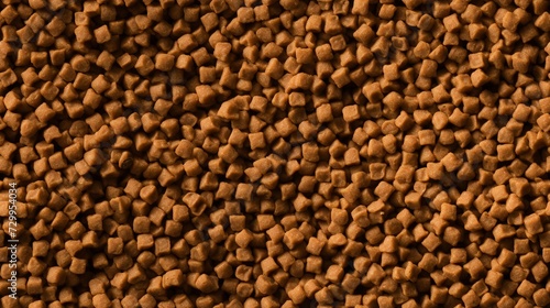 a minimal pattern of dog food Granules, background style_.jpg