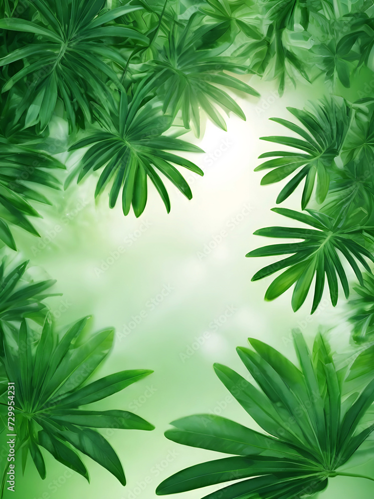 palm tree leaves background palm tree leaves background