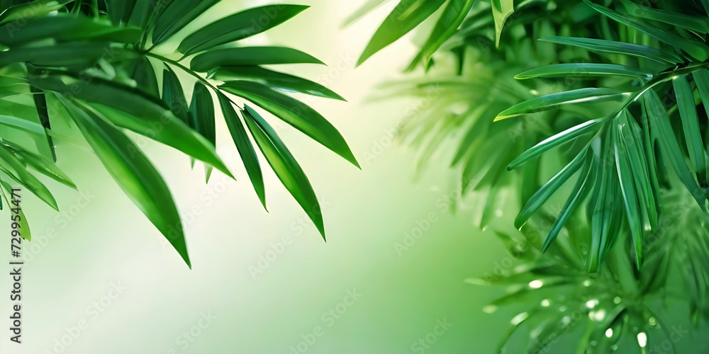 palm tree leaves background palm tree leaves background