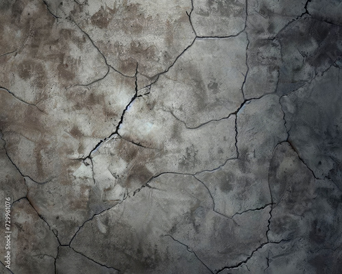 Concrete background. Concrete cracked texture