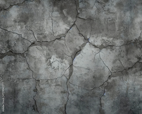 Concrete background. Concrete cracked texture