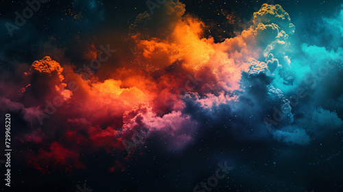 Colorful clouds © Johnu
