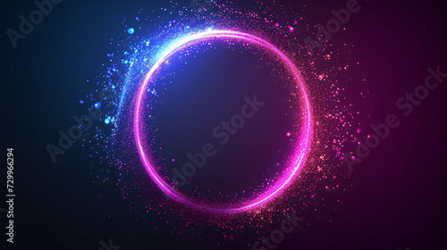 Colorful magic stars Circle