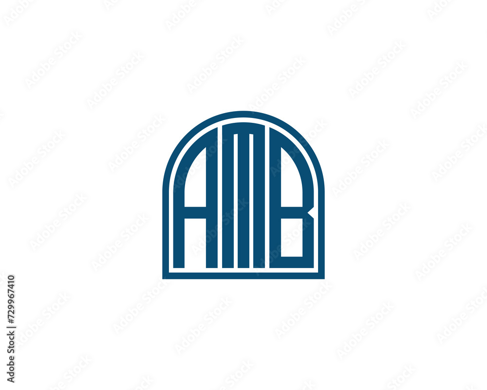 AMB Logo design vector template AMB Logo design vector template