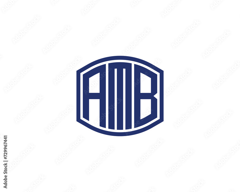 AMB Logo design vector template AMB Logo design vector template