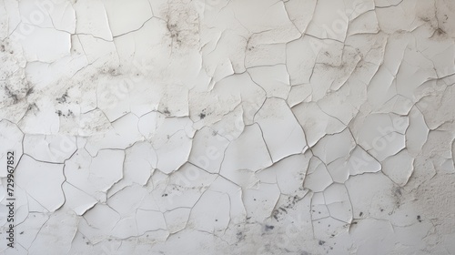 Closeup of peeling painted wall. Neural network AI generated art
