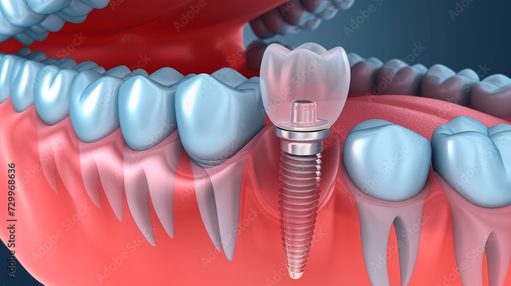 Interactive tooth implant poll with space for viewers to vote and share opinions Interactive tooth implant poll with space for viewers to vote and share opinions