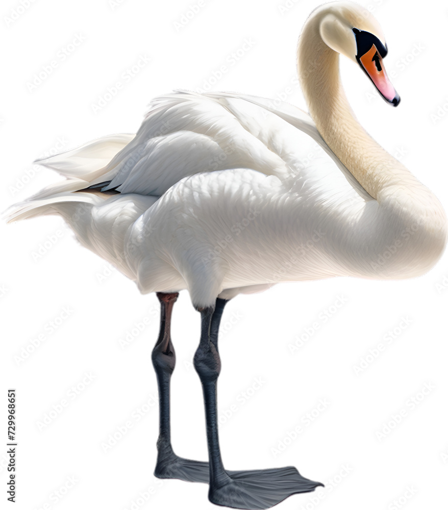 Mute Swan, Close-up colored-pencil sketch of a Mute Swan, Cygnus olor.
Mute Swan, Close-up colored-pencil sketch of a Mute Swan, Cygnus olor.