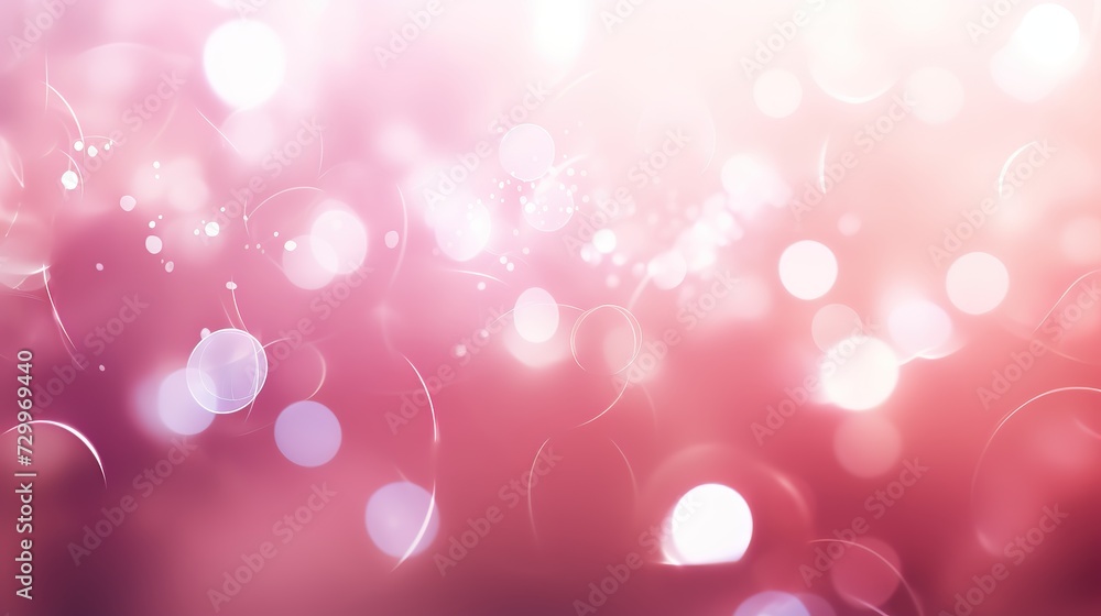 rose pink glitter with gold sparkles background defocused abstract christmas lights on background