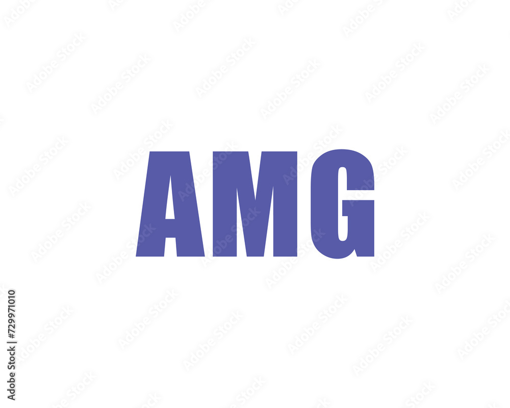 AMG Logo design vector template AMG Logo design vector template