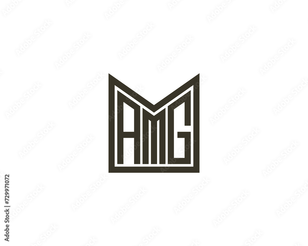 AMG Logo design vector template AMG Logo design vector template