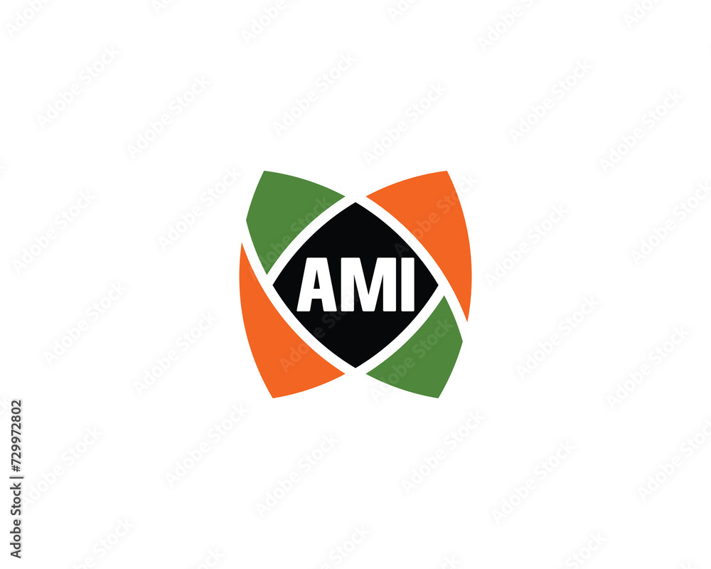 AMI logo design vector template AMI logo design vector template