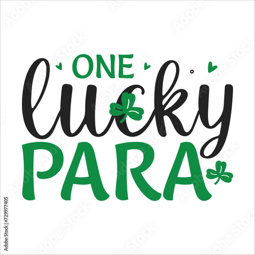 one lucky para